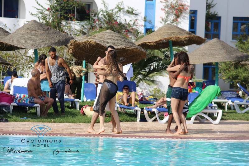 האממט Cyclamens Mechmoum Hotel And Spa מראה חיצוני תמונה
