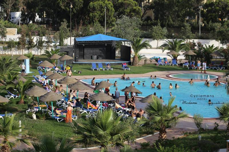 האממט Cyclamens Mechmoum Hotel And Spa מראה חיצוני תמונה
